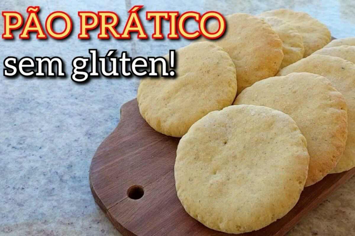 Pãozinho sem glúten delicioso para você comer na hora do seu café