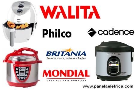 Logotipos de Marcas de Panelas Elétricas