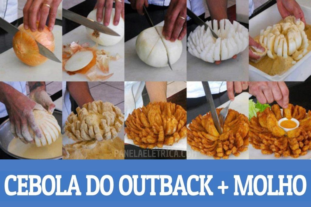 A famosa cebola do outback agora você vai aprender a fazer em casa mais o molho