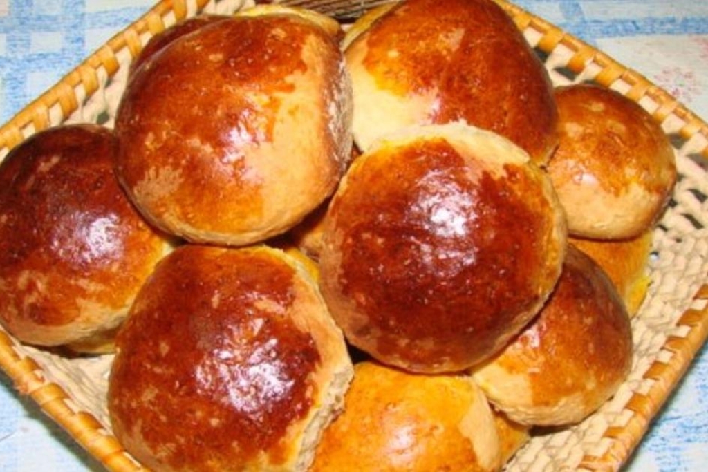 Pão fofinho de mandioca, pro café da manhã perfeito